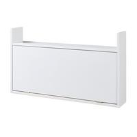WANDSCHREIBTISCH Rautalampi - Weiß, Holzwerkstoff (83/48/14.5cm) - [en.casa]