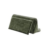RÜCKENKISSEN WIOLO Grün Velvet - Grün, Textil (80/46cm) - KAWOLA
