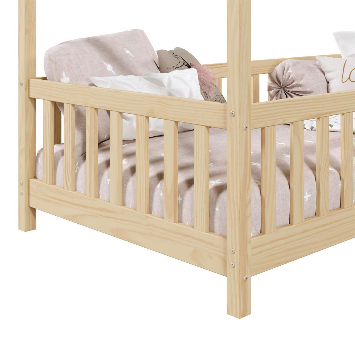 HAUSBETT LISAN 90X200 CM - Naturfarben, Holz (96/138/206cm) - IDIMEX