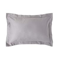 KISSENBEZUG Damast mit Stehsaum, Fadendichte 330 - Grau, Textil (48/74cm) - Homescapes