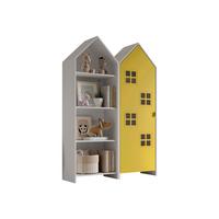 REGALSCHRANK Set Kania 115x37x171 MDF Weiß /Gelb - Gelb/Weiß, Holzwerkstoff (115/171/37cm) - 58aufmkessel