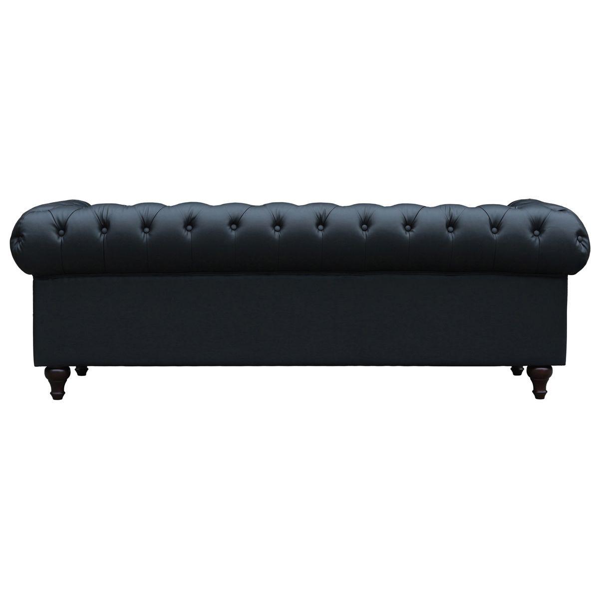 EINZELSOFA aliza Schwarz - Schwarz, Textil (82/70/208cm) - Habitat Garten