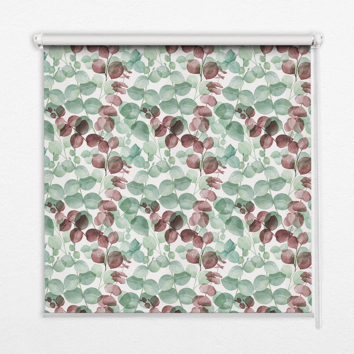 INNENROLLO - Fensterrollo - Rollo - 90x140 cm - Efeu - Grün, Kunststoff (90/140/0.5cm) - TULUP