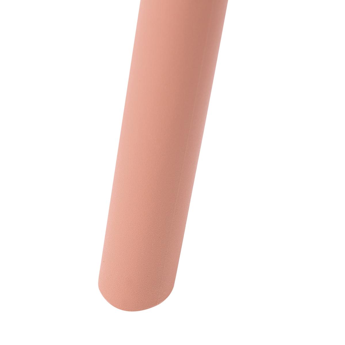 GARTENSTUHL 4er-Set Korallenrot Tiggiano - Koralle, Kunststoff (58/85/51cm) - Beliani