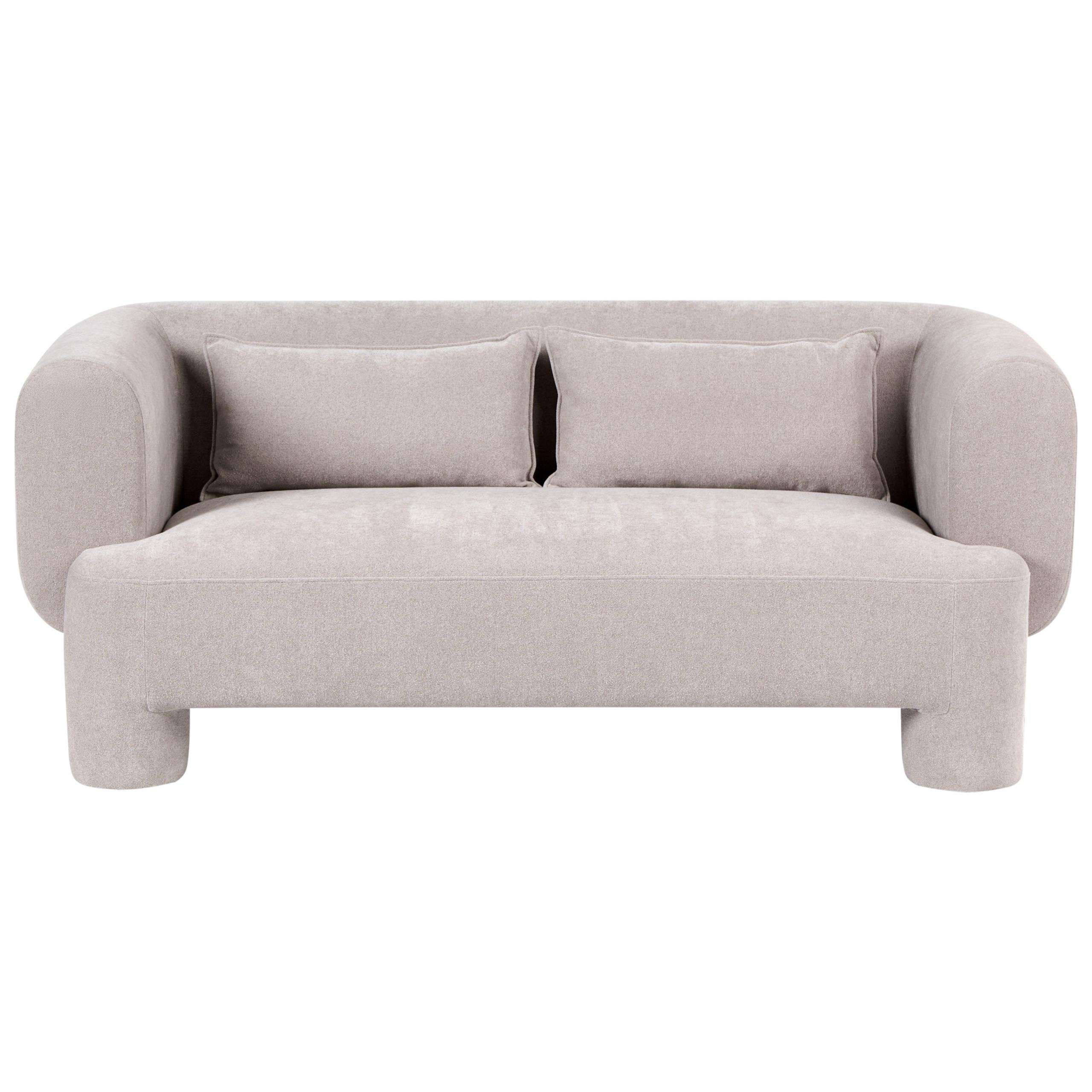 3-SITZER-SOFA Stoff Beige Hogbo - Beige, Textil (180/73/93cm) - Beliani
