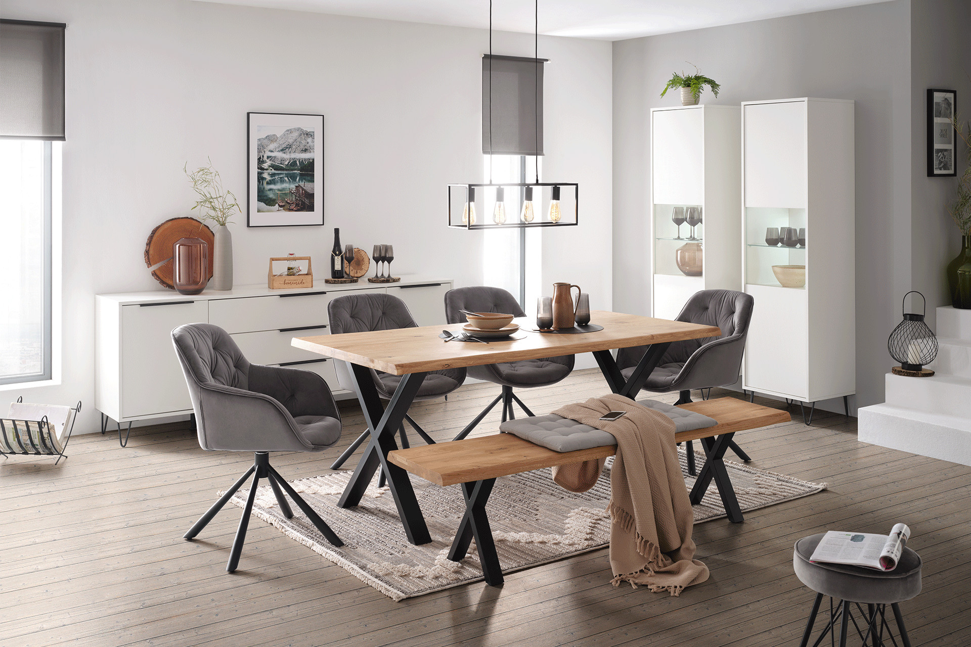 Trendige Esstische aus Holz
