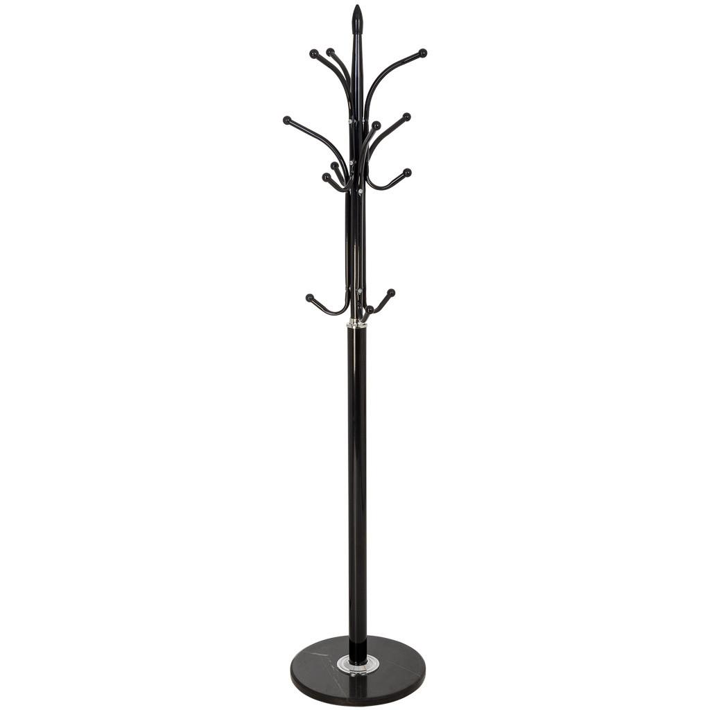 GARDEROBE aus metall - Schwarz, Metall (36/176/36cm) - Wanderlust