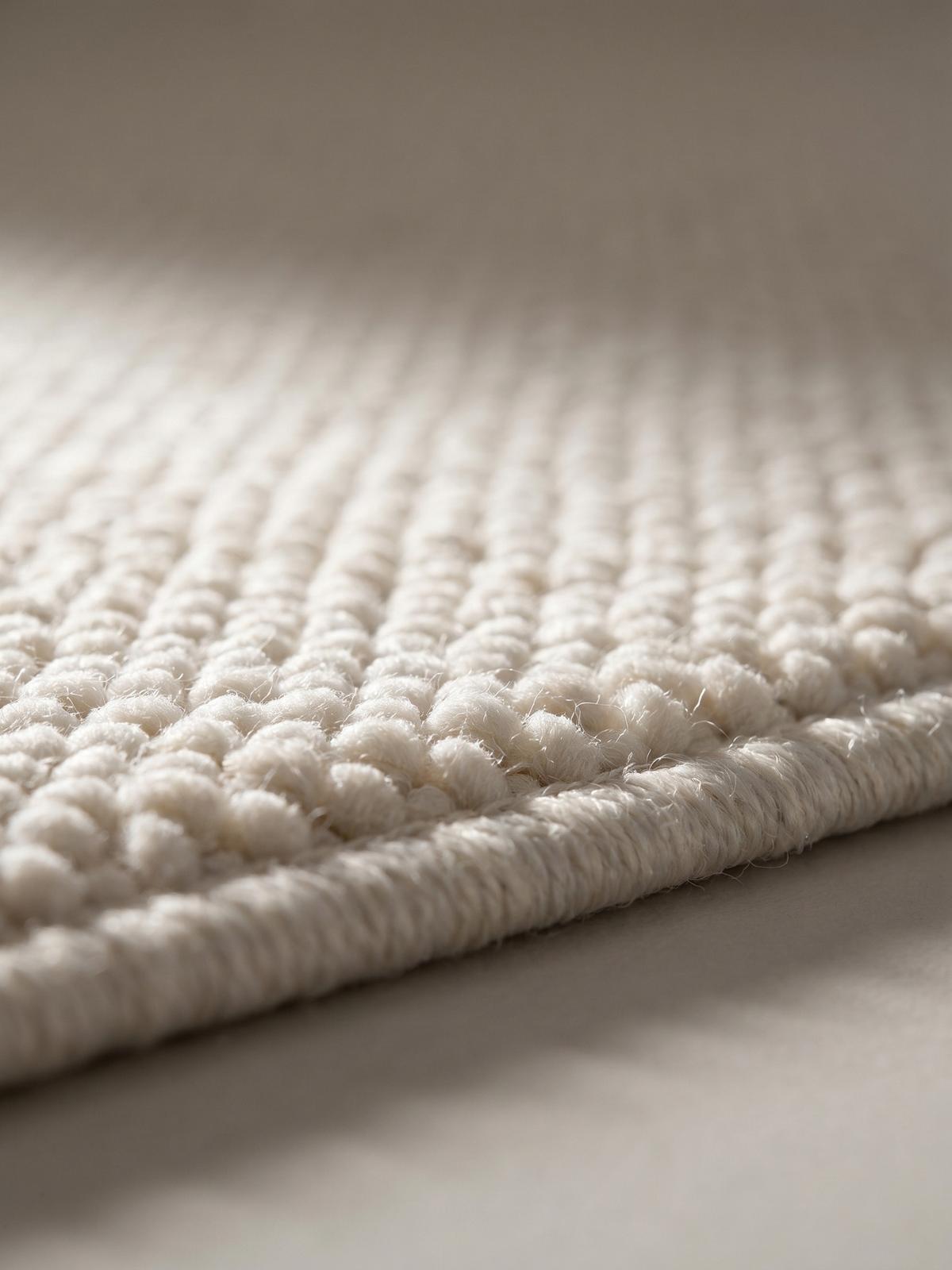 TEPPICH Flachgewebe LANGAU in Creme, meliert, 80 x 150 cm - Beige, Textil (150/80cm) - KADIMA DESIGN