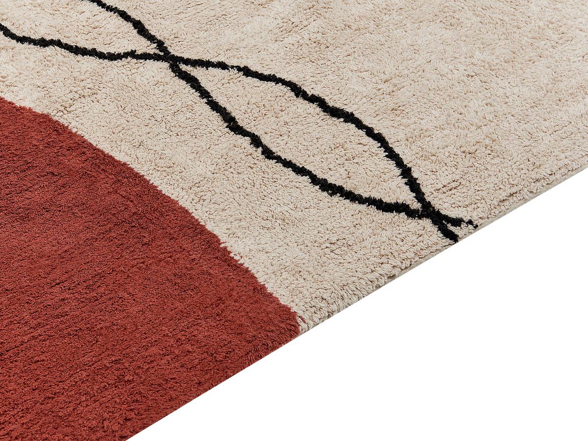 KURZFLOR-TEPPICH Bolat 230/160 cm - Beige, Textil (160/230cm) - Beliani