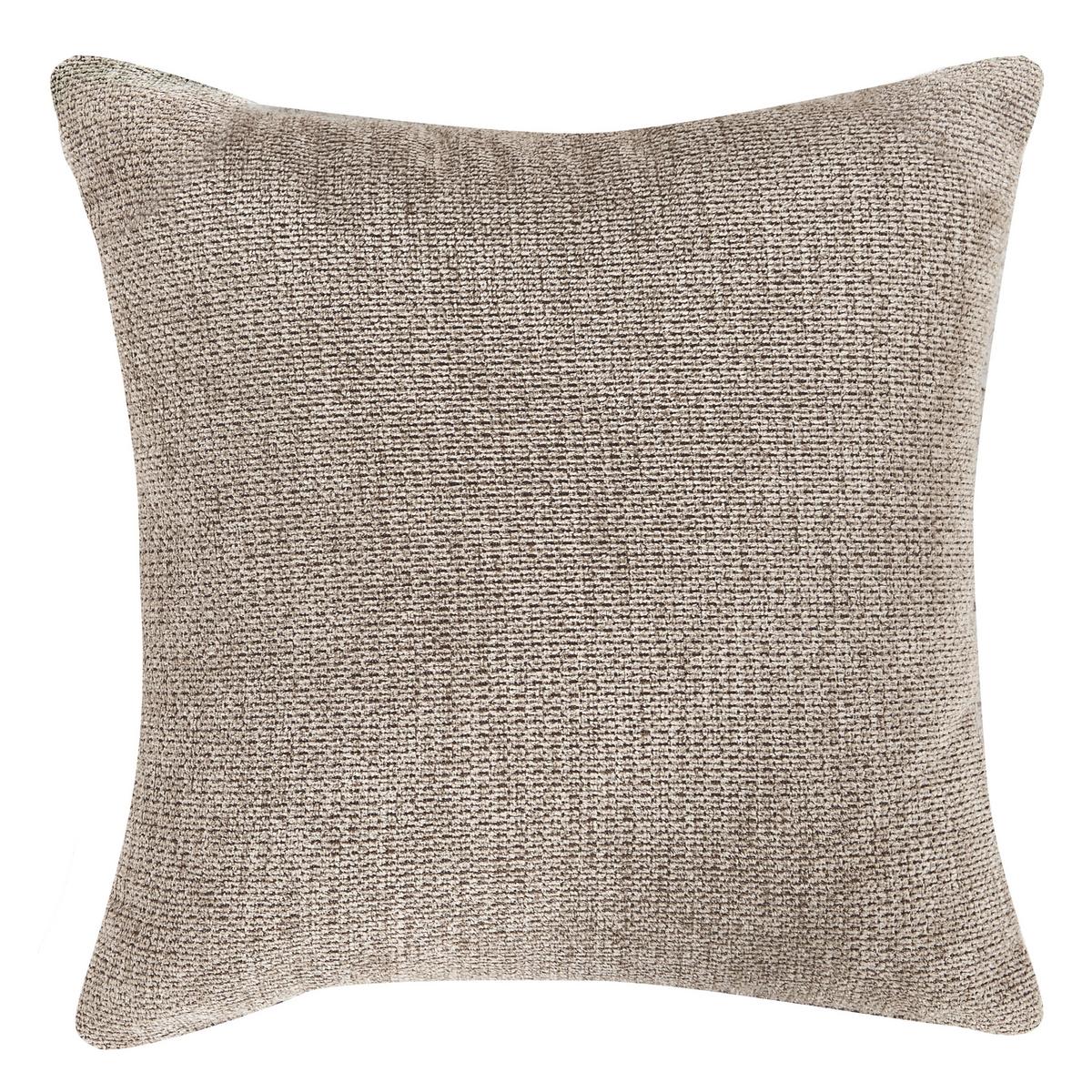 ECKSOFA 3-Sitzer Stoff Taupe linksseitig Holt - Taupe, Textil (241/159cm) - Beliani