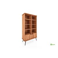 BÜCHERREGAL LINA Kernbuche - Kernbuche, Holz (97/176/46cm) - byoak