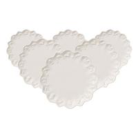 UNTERTASSEN Toy's Delight Royal Classic weiß ø 18,5 cm 6er Set - Weiß, Keramik (18.5cm) - Villeroy & Boch