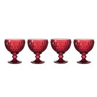 SEKTSCHALEN Boston Coloured Rot 398 ml 4er Set - Rot, Glas (0.398L) - Villeroy & Boch