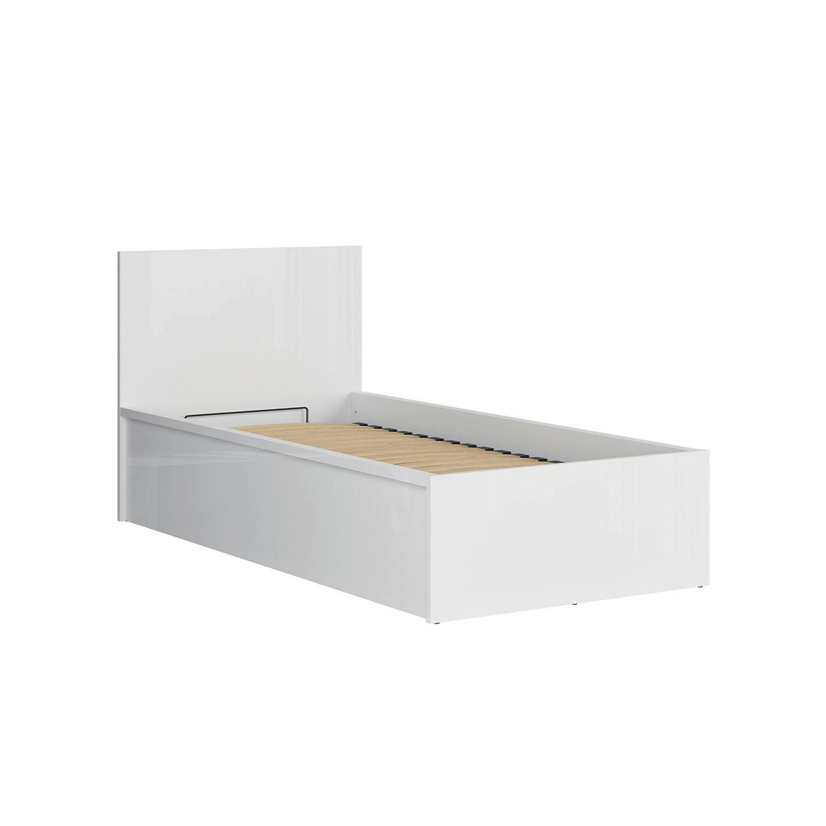 BOXBETT 90/200 Edwin Weiß - Weiß, Holzwerkstoff (90/200cm) - Petits-meubles