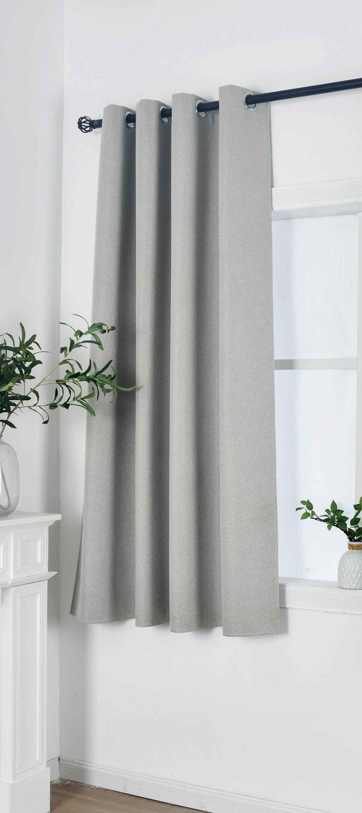VORHANG MÜNCHEN DARK HxB 175x145 cm Sand - Sandfarben, Textil (145/175/175cm) - Gardinenbox