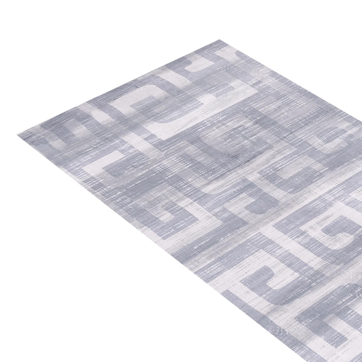 TEPPICH Grau 80/300 cm Beydag - Dunkelgrau/Grau, Textil (80/300cm) - Beliani