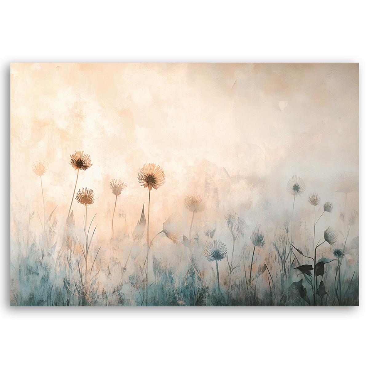 WANDBILD wiesenblumen - Beige, Textil (60/40cm) - Feeby