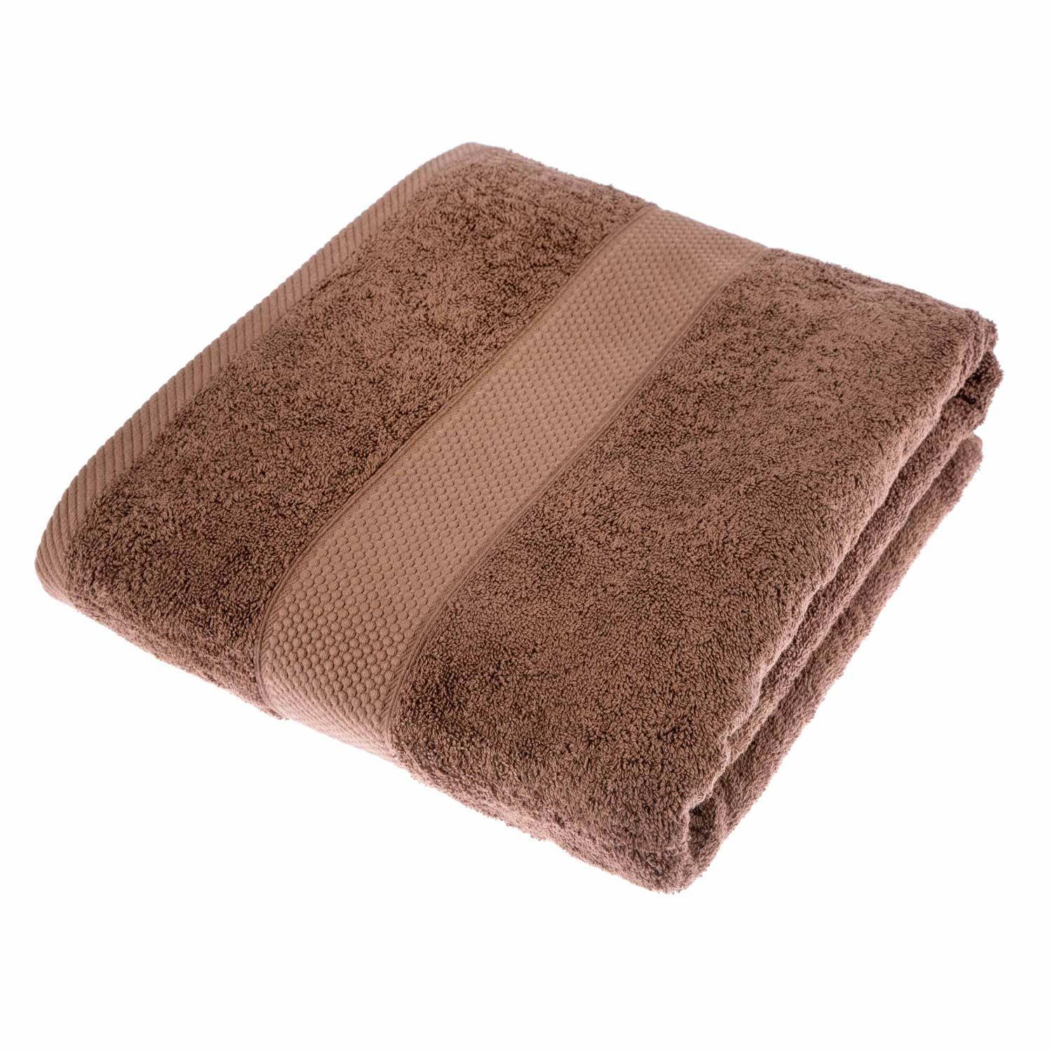 SAUNATUCH Essential braun 100/180 cm - Braun, Textil (100/180cm) - Homescapes
