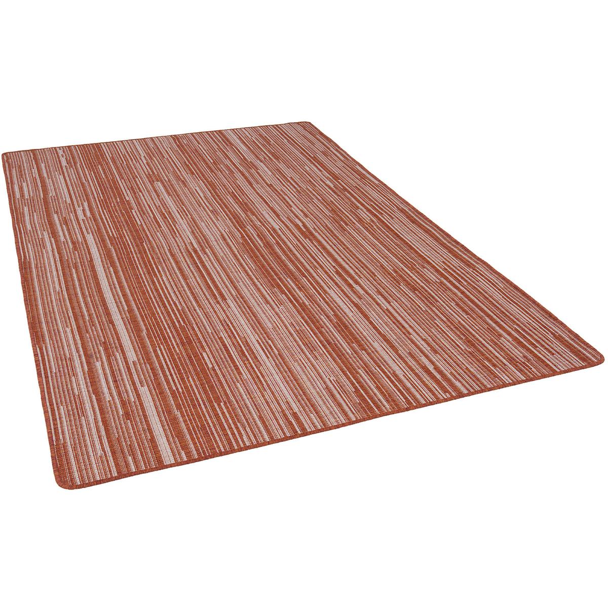 IN- UND OUTDOOR TEPPICH BEIDSEITIG NEWPORT DESIGN - Terracotta, Textil (160/240cm) - Snapstyle