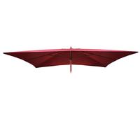 ERSATZ-BEZUG FÜR SCHIRM I Bordeaux - Bordeaux, Textil (290/190cm) - MCW