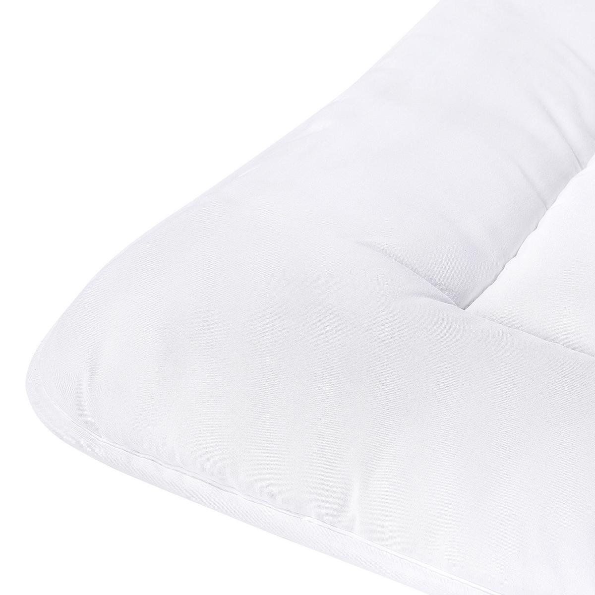 BETTDECKE Polyester Extra Warm 200/220 cm Lemberg - Weiß, Textil (200/220cm) - Beliani