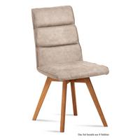 ESSZIMMERSTUHL (8er-Set) Dixie 47x92x60 Eiche geölt/Natur - Eichefarben/Naturfarben, Kunststoff (60/92/47cm) - 58aufmkessel