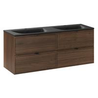 DOPPELWASCHTISCH 121cm Elias Holz - Braun, Holzwerkstoff (121/50/46cm) - Petits-meubles