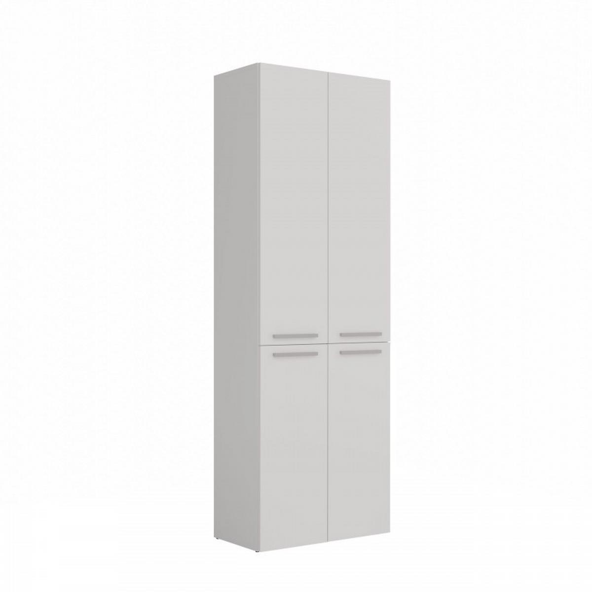BADEZIMMERSCHRANK Weiß 60/174/30 - Weiß, Holzwerkstoff (60/174/30cm) - RAUMHIRSCH FURNITURE