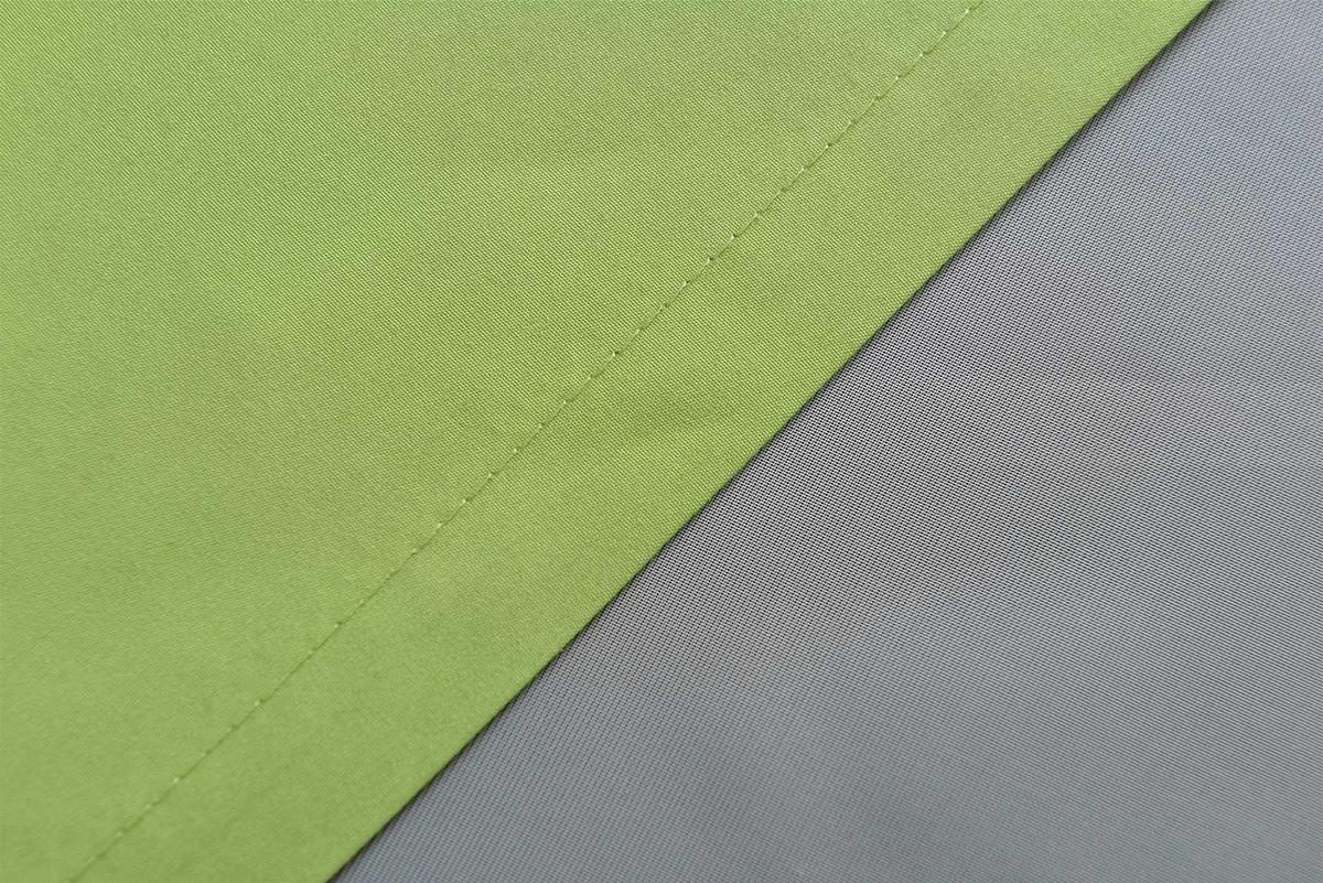 VORHANG 2ER SET BERLIN HxB 145x140cm Apfelgrün - Hellgrün, Textil (140/145/145cm) - Gardinenbox