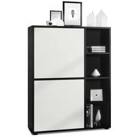 HIGHBOARD Cuba Türen in Weiß matt - Weiß, Holzwerkstoff (79/105.5/35.5cm) - Vladon