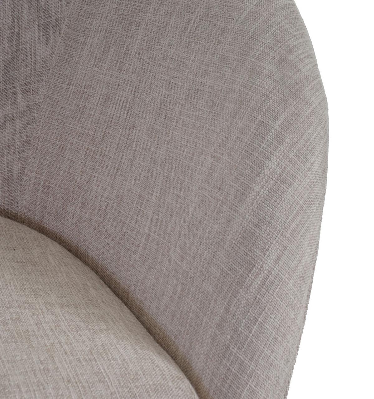 ESSZIMMERSTUHL Beige, Grau - Greige/Beige, Textil (61/80/56cm) - MCW