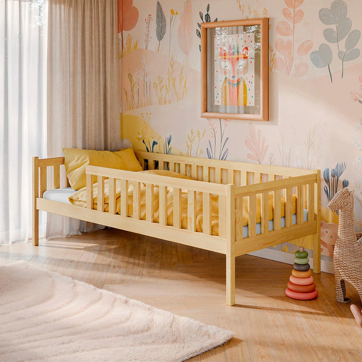 BETT 90/190 Antoine Holz - Braun, Holz (90/190cm) - Petits-meubles