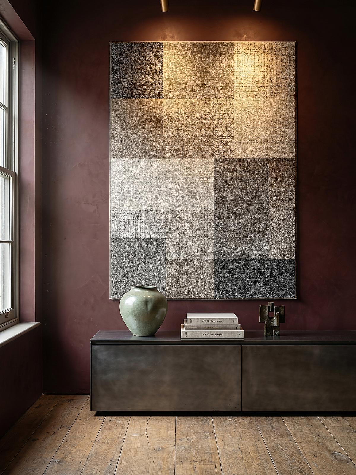 TEPPICH Niederflor Patchwork THUR Polypropylen Grau 80 x 140 cm - Beige, Textil (140/200cm) - KADIMA DESIGN
