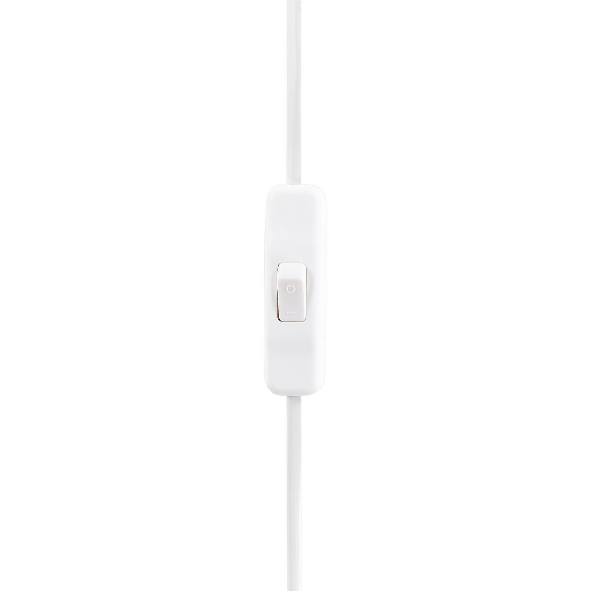TISCHLAMPE Arcos 33/33/55 cm - Weiß, Keramik (33/33/55cm) - Beliani