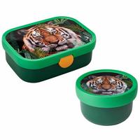 OBST- UND BENTOBOX WILD TIGER Campus bunt 300 & 750 ml - Multicolor, Kunststoff (2/2/2cm) - Mepal