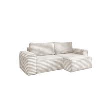 ECKSOFA Schlafsofa Madlen - Weiß, Holzwerkstoff/Textil (248/140cm) - Fun Möbel