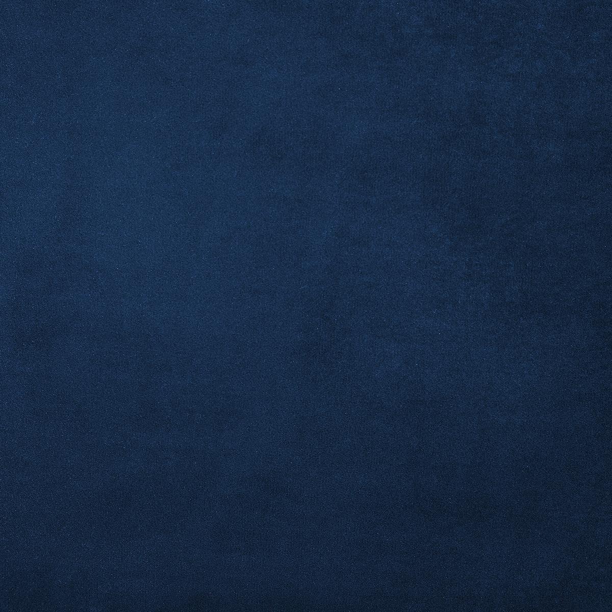 3-SITZER-SOFA Samtstoff Dunkelblau Lokka - Dunkelblau, Textil (204/85/83cm) - Beliani