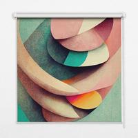 INNENROLLO - Fensterrollo - Rollo - 100x180 cm - Abstraktion - Pink, Kunststoff (100/180/0.5cm) - TULUP