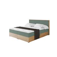 BOXBETT LOLLI9 - 120x200 - H4 Grün - Grün, Holzwerkstoff (120/200cm) - ALTDECOR