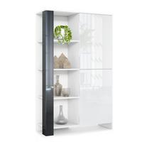 HIGHBOARD Canto Schwarz Hochglanz - Schwarz Hochglanz, Holzwerkstoff (95/151.5/36cm) - Vladon