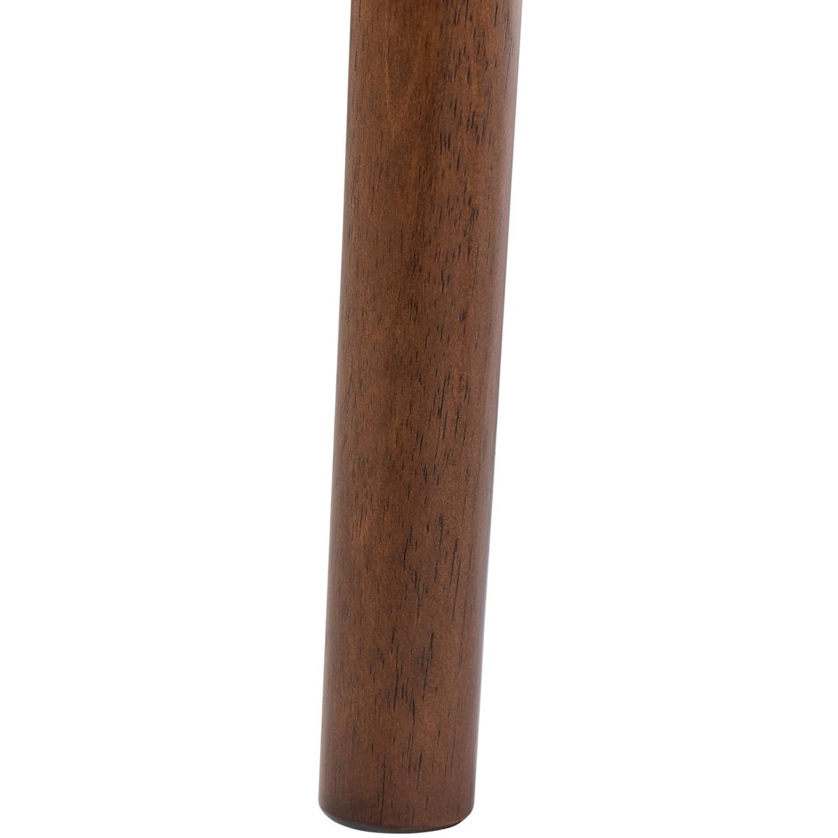 ESSZIMMERSTUHL 2er-Set Holz Braun/Hellbeige Paulina - Beige, Textil (44/79/45cm) - Beliani