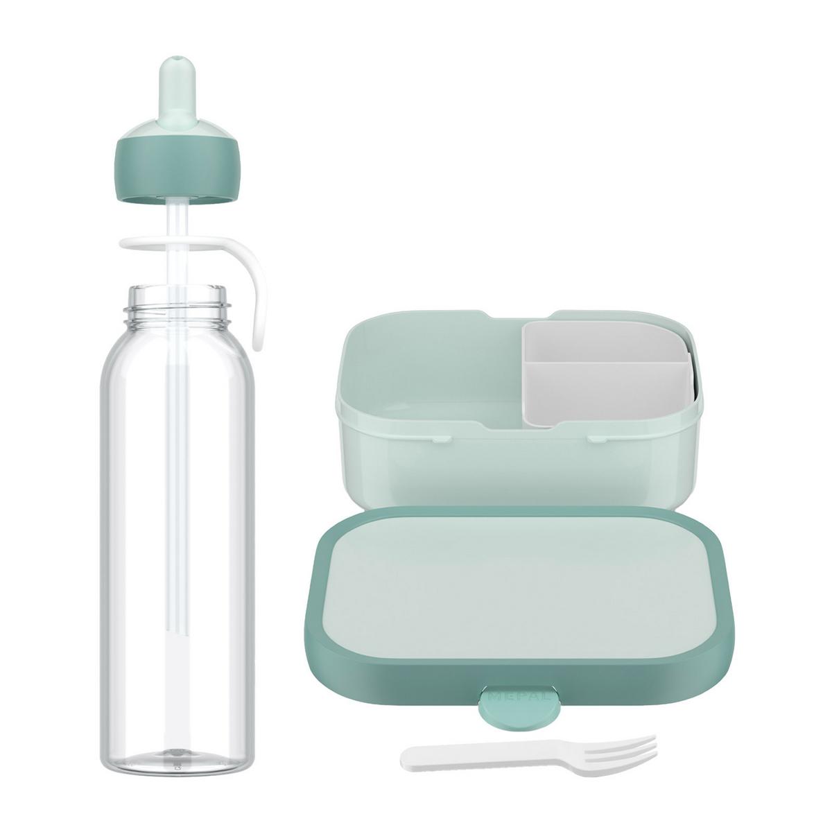 LUNCHSET Campus Cool Mint 2-tlg. - Mintgrün, Kunststoff (2/2/2cm) - Mepal
