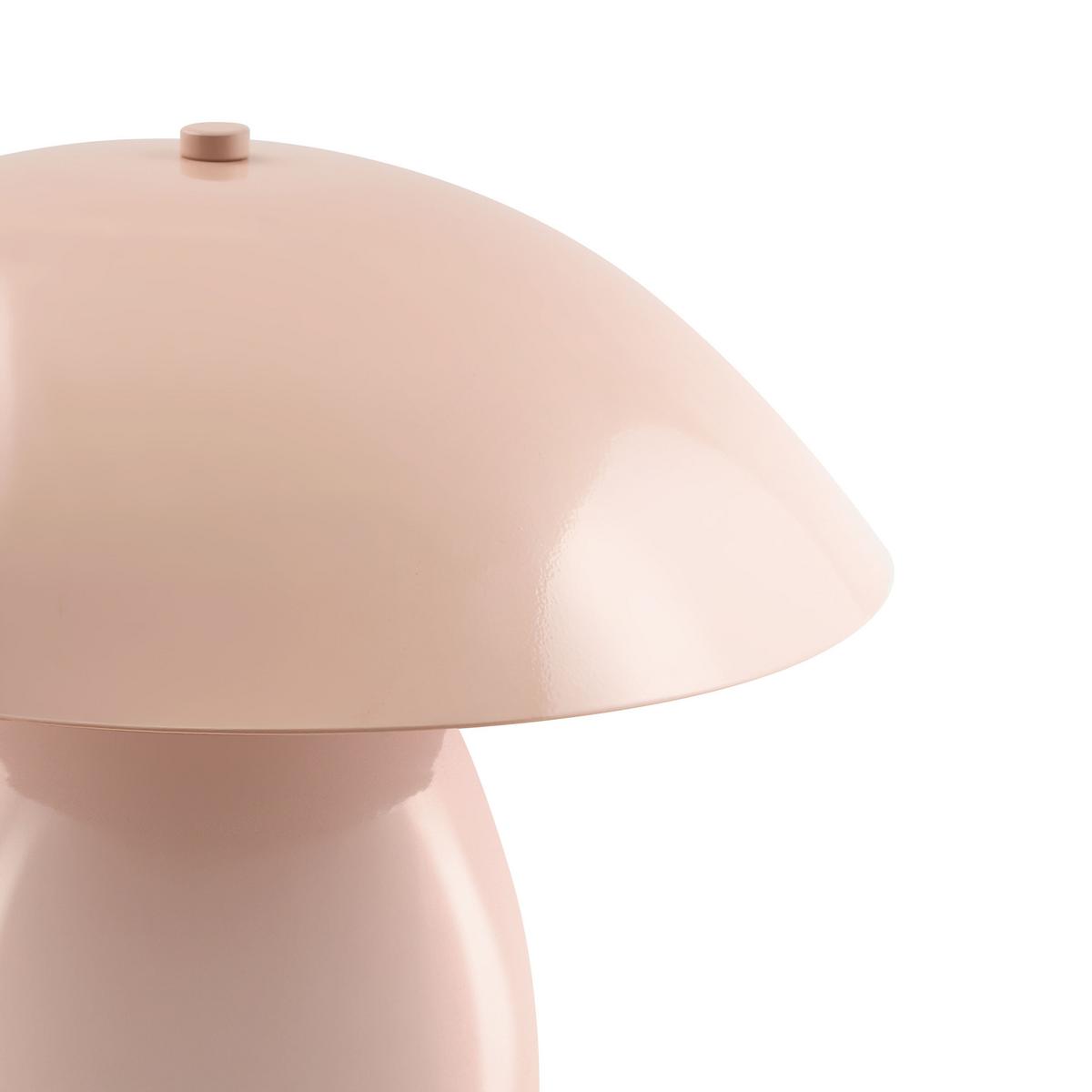 TISCHLAMPE Metall Pastellrosa Sigi - Pink, Metall (30/30/30cm) - Beliani
