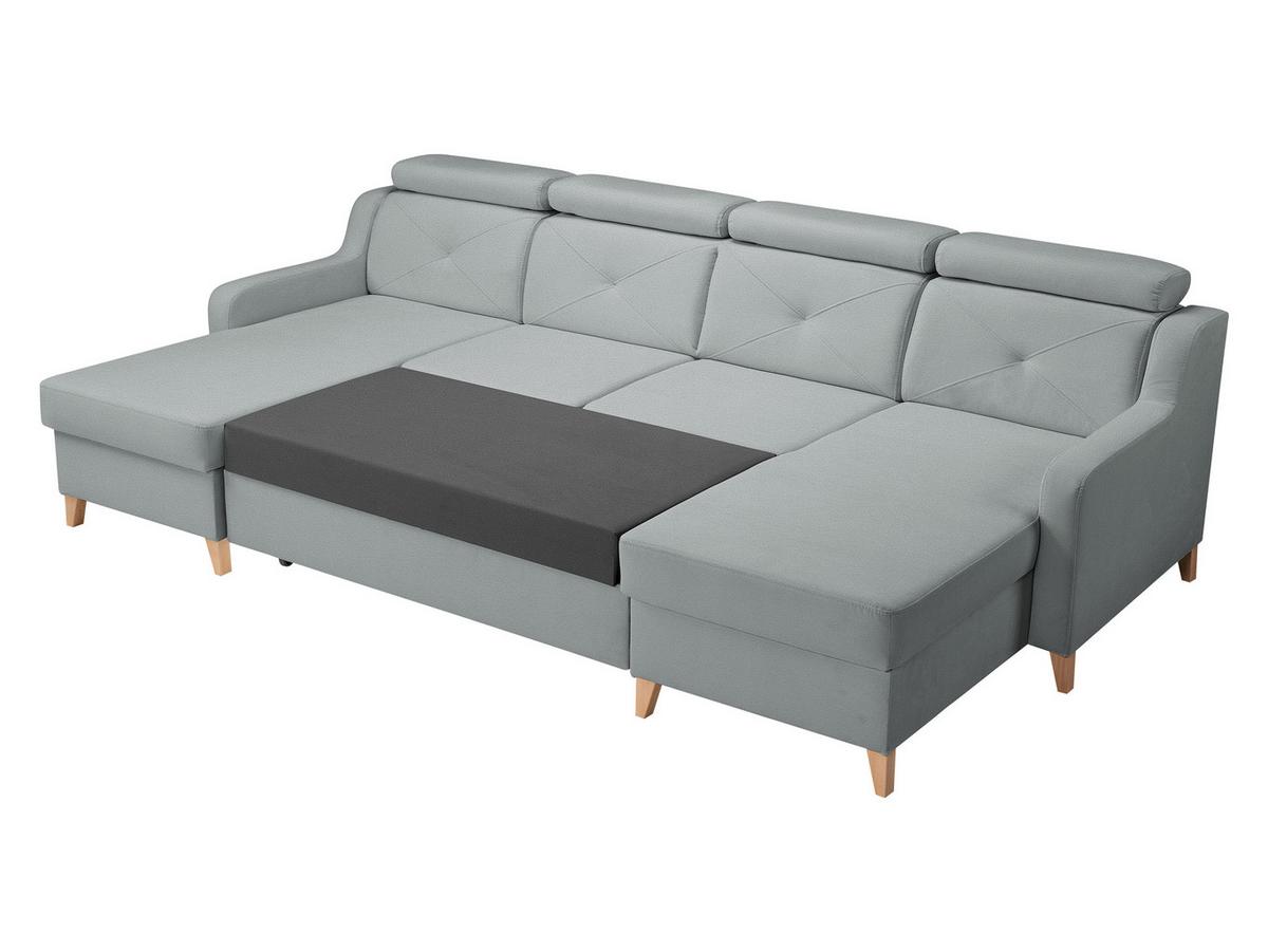 ECKSOFA Marbella U - Naturfarben, Holz/Textil (286/82/165cm) - MIRJAN24