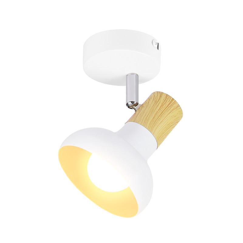 DECKENSTRAHLER Leyden 1-flammig 11/10/140cm - Weiß, Metall (11/10/140cm) - Nettlife