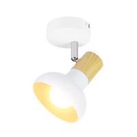 DECKENSTRAHLER Leyden 1-flammig 11/10/140cm - Weiß, Metall (11/10/140cm) - Nettlife