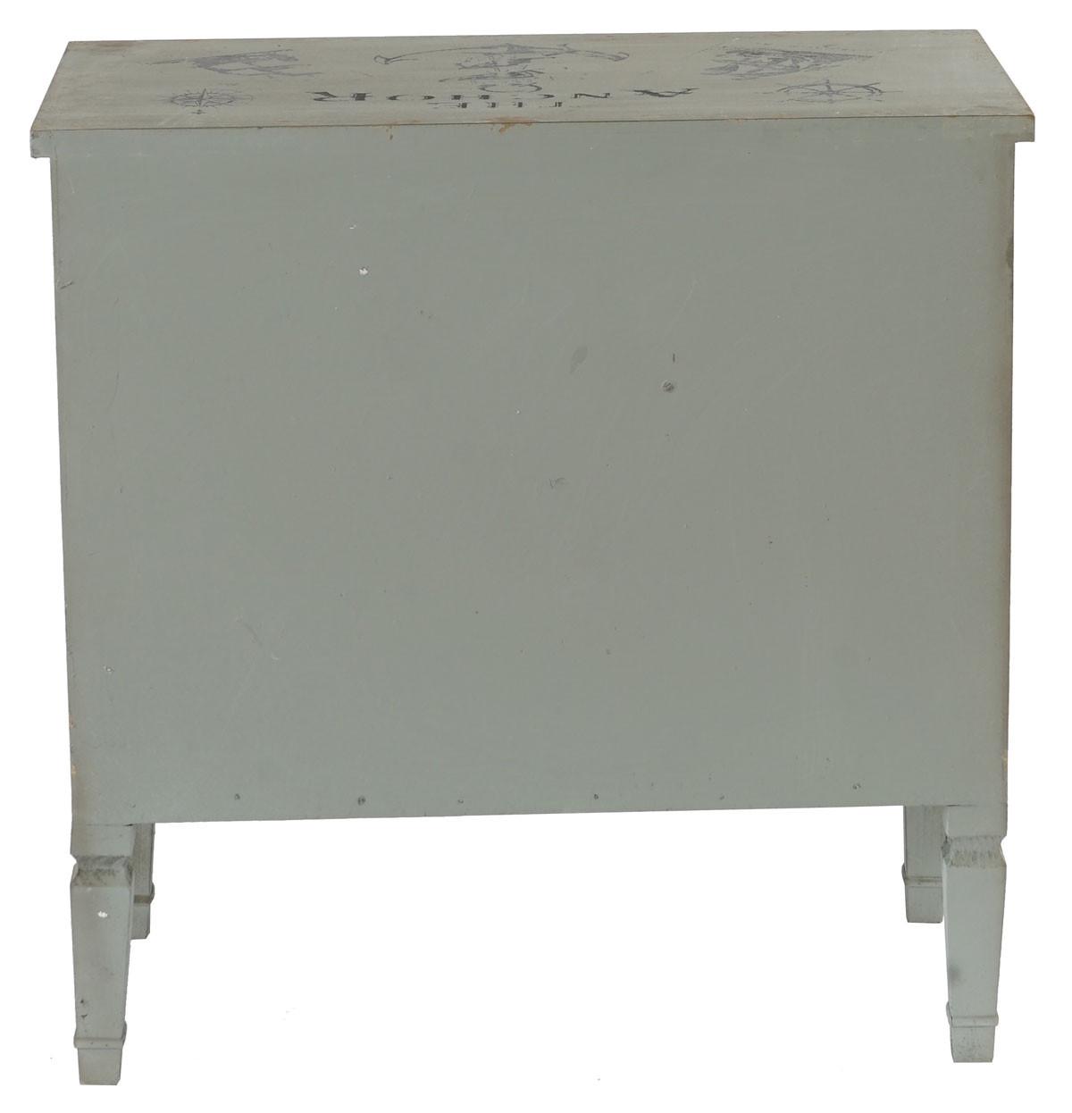 KOMMODE Grau - Grau, Holz (79/80/40cm) - MCW