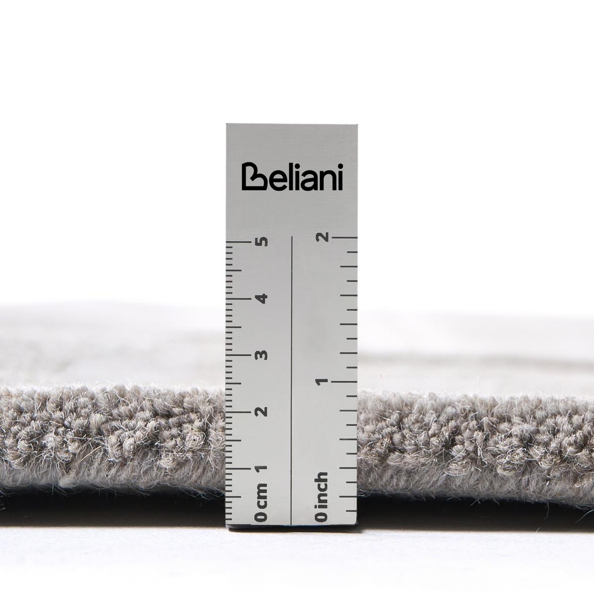 TEPPICH Grau 160/230 cm Wolle Kargil - Grau, Textil (160/230cm) - Beliani