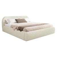 POLSTERBETT Talori - Eichefarben/Creme, Holz/Holzwerkstoff (180/200cm) - MIRJAN24