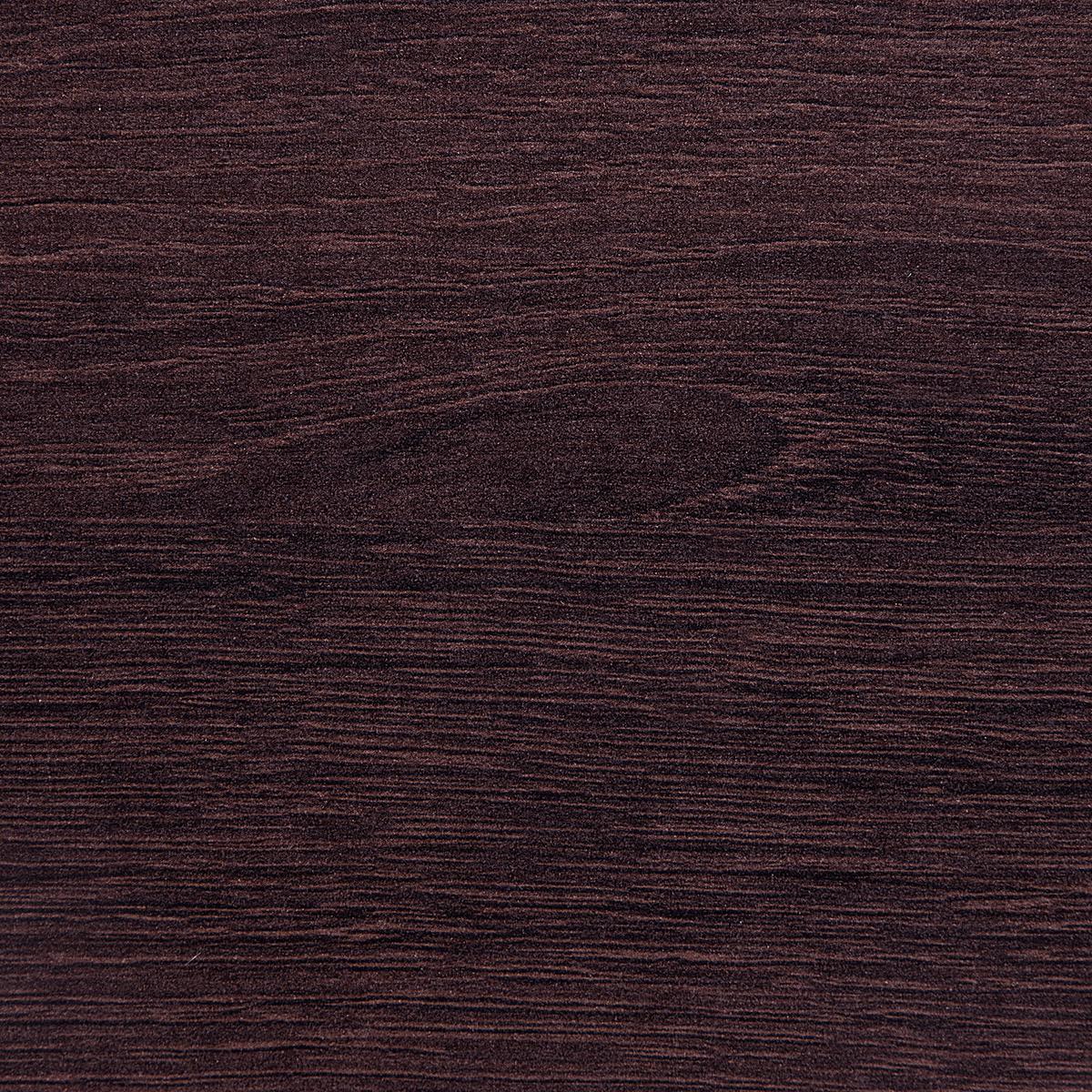 NACHTTISCH dunkler Holzfarbton/Palmenmotiv Rodes - Dunkelbraun/Weiß, Holzwerkstoff (40/61/40cm) - Beliani